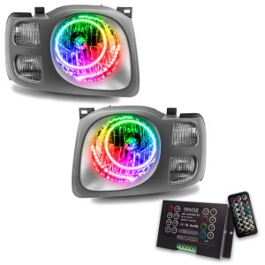 Nissan Xterra Headlight Assemblies - ORACLE Lighting - ColorSHIFT w/2.0 Controller - `02-`04